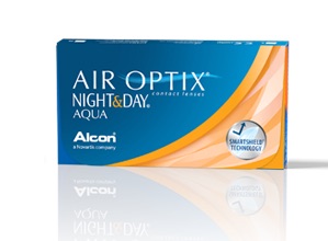 Air Optix Night and Day Aqua contact lens | Coffman Vision Clinic in Bend OR
