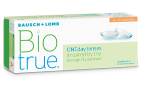 Bausch and Lomb Biotrue 1day astigmatism | Coffman Vision Clinic in Bend OR
